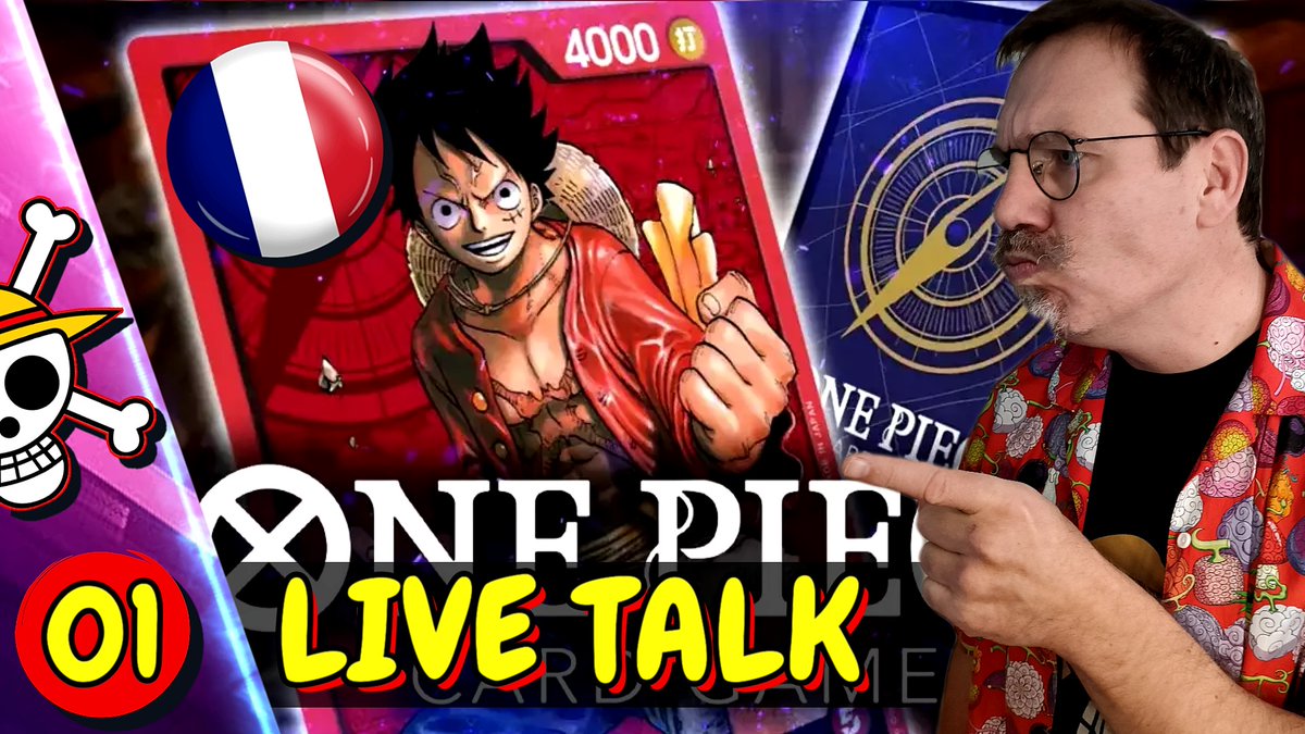 onepiecepassion's tweet photo. A 22h00 ce soir on parle des derniéres news du jeu de carte one piece card game avec sa sortie en français, la réimpressions des anciens sets et les prix toujours plus fou!
https://t.co/jV4kRsGVMe
Je serais avec Danae TCG et Noftar ! https://t.co/jIqlvA31Te