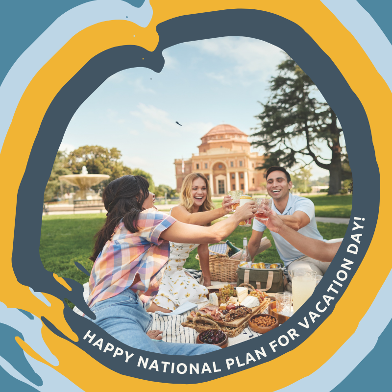 Happy #NationalPlanforVacationDay! This occasion is a great reminder to take the time to look over your calendar and plan a getaway for you and your loved ones. Atascadero has so much to offer anyone looking for a cool community and a good time! Book now: bit.ly/3JpWx9V