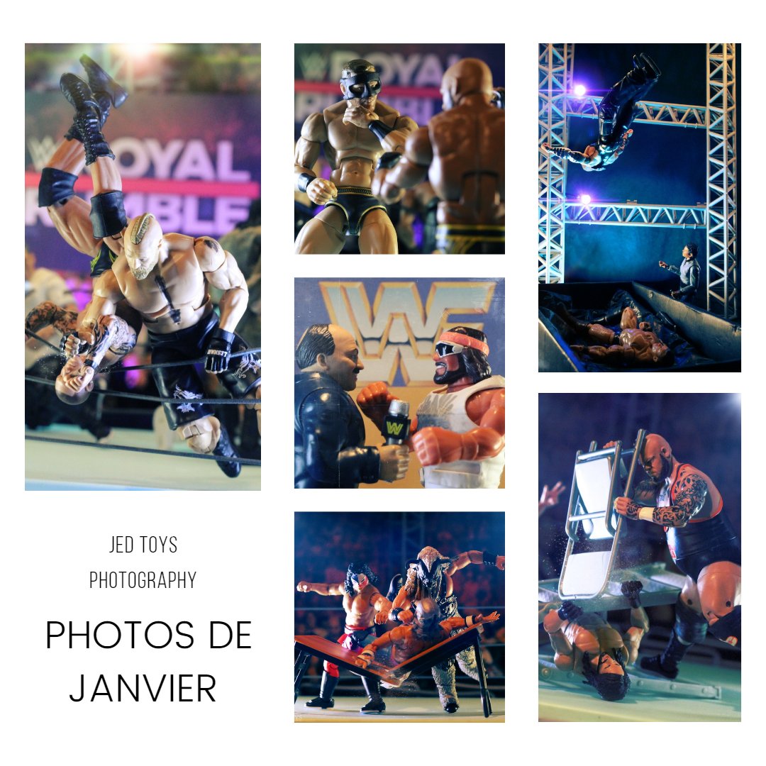 Jed_Underground's tweet photo. Voici un petit aperçu de mes photos catch du mois de Janvier.
T'as préféré laquelle ?
#ToyPhotoFrenchForce
#WrestlingFigures #FigurinesDeCatch #ToyPhoto #BossFightStudio #LegendsOfLuchaLibre #hWo #RandySavage #BrockLesnar #BlackTaurus #JuventudGuerrera #BrodusClay #JeffHardy https://t.co/N2am0lvNy2