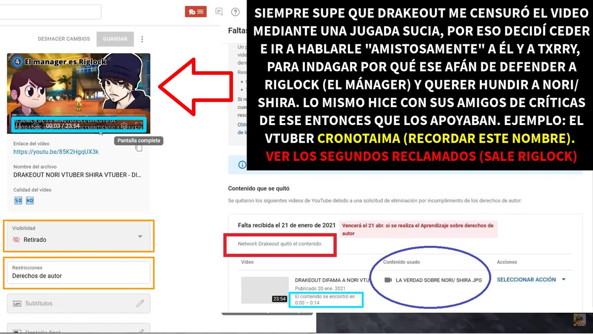 fcdesign97's tweet photo. @KnightCriticguy Tengan cuidado, que el asqueroso de Drakeout ha empezado a censurar videos que tengan el logo de Owozu. A mí me la hizo en el 2021. La censura es lo más bajo en que se puede caer #OwozuOverParty  #owozu #drakeout https://t.co/ogdenpXhAV