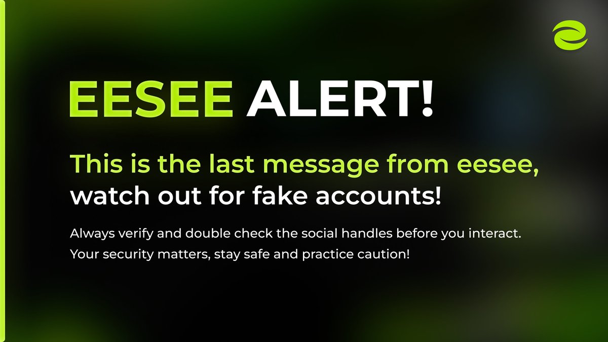vsadkovv's tweet image. Have you seen this under the latest posts of @eesee_io? Let me tell you why did we even need this

The more popular we become, the more scammers become around. The first time we encountered this was back in the summer of 2023 when our Discord server was attempted to be hacked,…