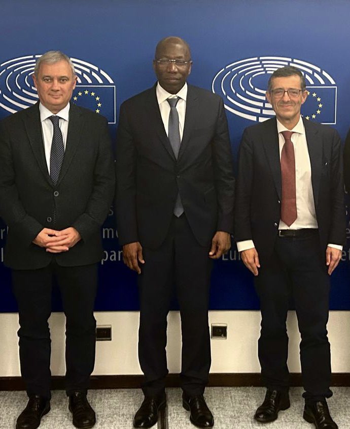 czorrinho's tweet photo. As co chair of ACP- EU Parliamentary Assembly, I received today the President of the National Assembly of Guinea Bissau, @dsimoespereira to whom I conveyed my concern about the latest events in the country and the urgency of the return of constitutional legality. @EP_Development https://t.co/biZarnAlWR