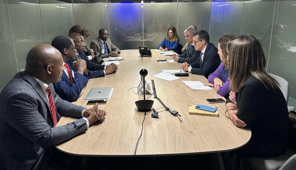 czorrinho's tweet photo. As co chair of ACP- EU Parliamentary Assembly, I received today the President of the National Assembly of Guinea Bissau, @dsimoespereira to whom I conveyed my concern about the latest events in the country and the urgency of the return of constitutional legality. @EP_Development https://t.co/biZarnAlWR