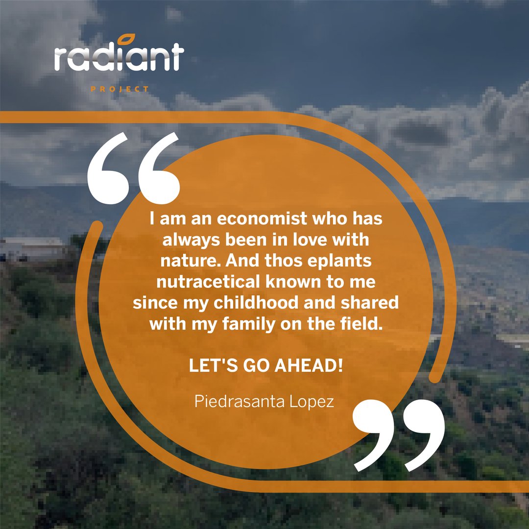 Meet our Participatory Farmers! Today, the #RadiantProject invites you to meet Piedrasanta Lopez and delve into a firsthand account of her experience. #RADIANT #ParticipatoryFarmers #Farming #Agriculture