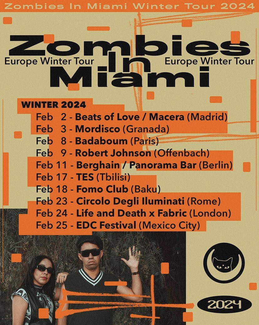 Nuestros queridos Zombies in Miami regresan a Europa! 🧟‍♀️🧟