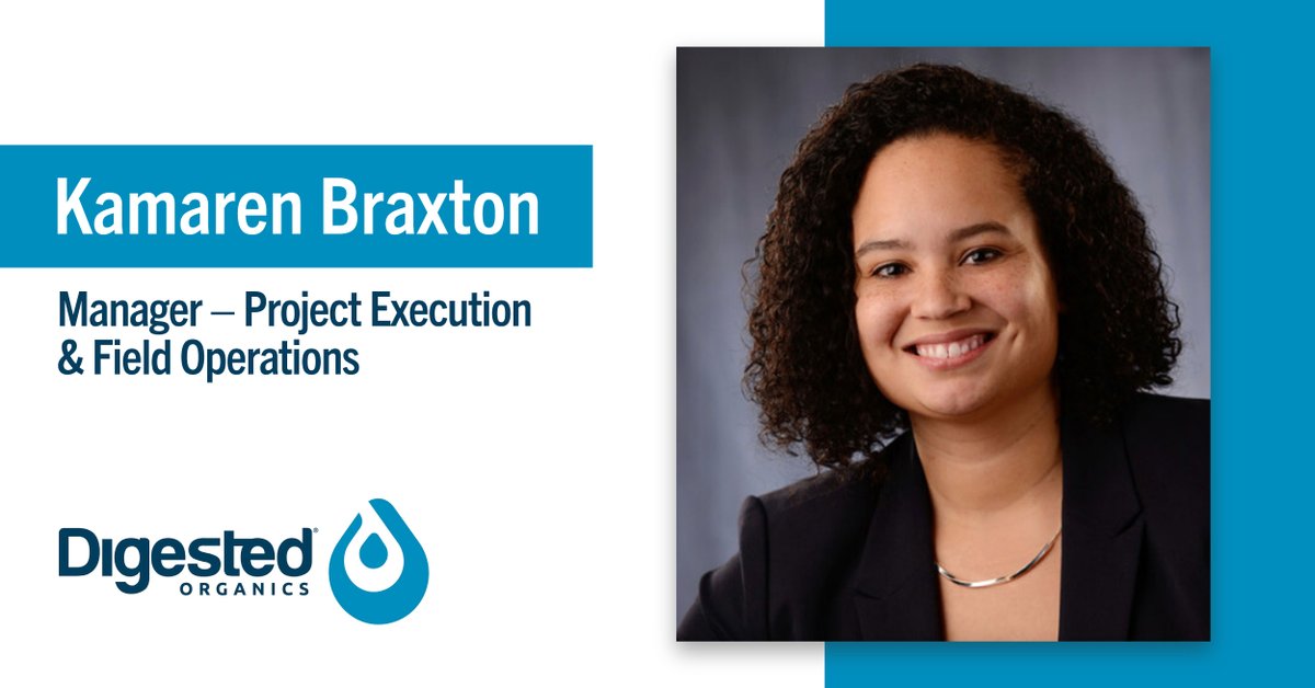 Meet Kam Braxton, Manager, Project Execution &amp; Field Operations.
 
Kam says: "We are truly a family. While it can be a tough (and dirty) job at times, we all work hard together to deliver solutions to the hardest filtration challenges."

Thank you, Kam!
#digestedorganics
