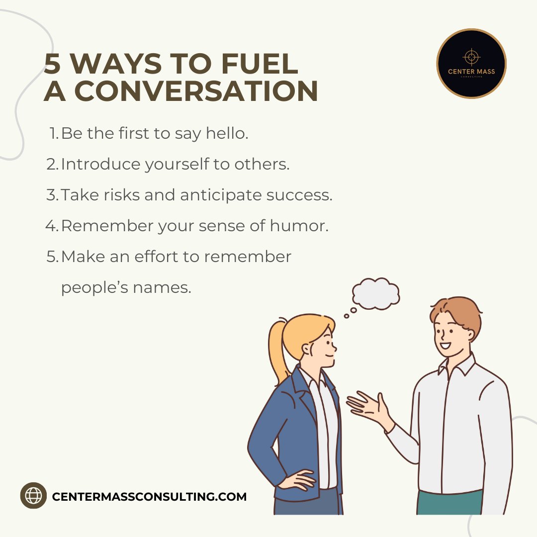 WallyCarmichael's tweet image. Check out these 5 game-changing tips to fuel engaging discussions.

Mastering the art of conversation is the key to building lasting relationships and growing your business. Let&apos;s elevate those networking skills! 🌐🤝

#BusinessTalks #NetworkingNinja