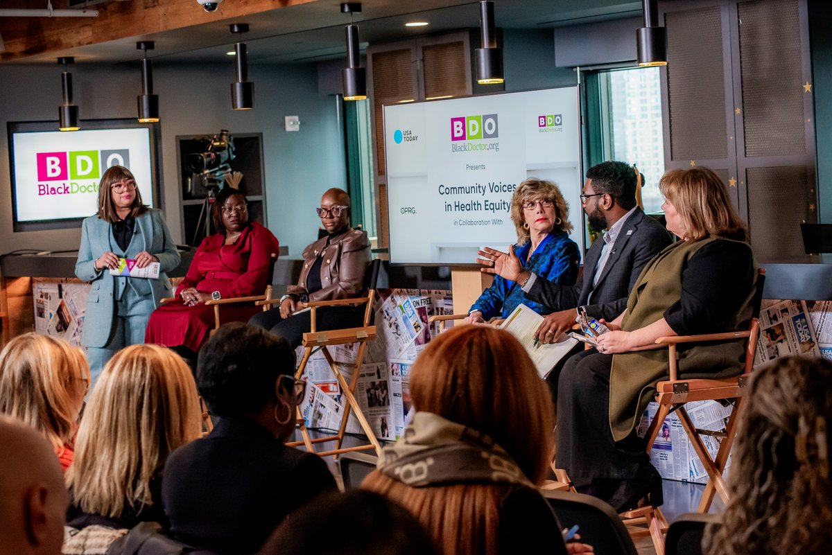 NCQA's tweet photo. #NCQAs @bryanobuckley said "compassionomics," is enhancing the doctor and patient relationship to achieve positive outcomes in both healthcare and business. Watch his panel discussion from the @blackdoctor_org Community Voices in Health Quality Summit here https://t.co/QJHYJOW2d9 https://t.co/4B4c3IhreE