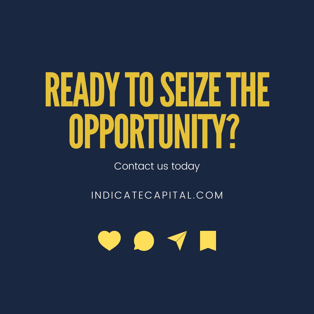 IndicateCapital's tweet photo. 🏠 Indicate Capital is your go-to for specialized Acquisition Loans! Our tailored solutions are crafted to meet your unique needs, ensuring a smooth and successful property acquisition journey.
#IndicateCapital #AcquisitionLoans #RealEstateInvesting #YourPropertyOurPriority https://t.co/fIg7CzXTSG