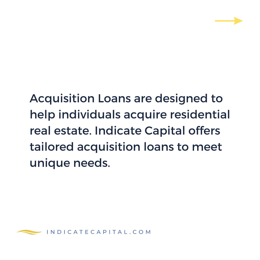 IndicateCapital's tweet photo. 🏠 Indicate Capital is your go-to for specialized Acquisition Loans! Our tailored solutions are crafted to meet your unique needs, ensuring a smooth and successful property acquisition journey.
#IndicateCapital #AcquisitionLoans #RealEstateInvesting #YourPropertyOurPriority https://t.co/fIg7CzXTSG