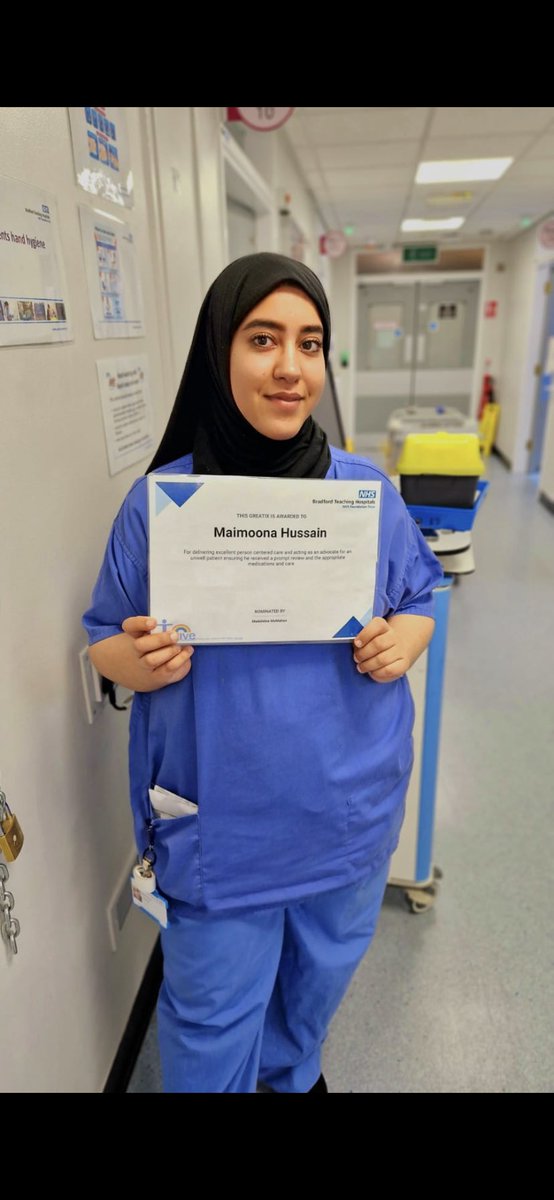 Ward 19 female/male surgical ward (@wardmale) on Twitter photo Already our newly qualified nurse is receiving her first Greatix Award ..well done Maimoona ..so well deserved ..<a href="/Frostie_SC/">Sue</a> @mrskellyyoung <a href="/BTHFT/">Bradford Teaching Hospitals NHS FT</a> <a href="/karendawber/">Prof Karen Dawber 🌈</a> Already our newly qualified nurse is receiving her first Greatix Award ..well done Maimoona ..so well deserved ..<a href="/Frostie_SC/">Sue</a> @mrskellyyoung <a href="/BTHFT/">Bradford Teaching Hospitals NHS FT</a> <a href="/karendawber/">Prof Karen Dawber 🌈</a>