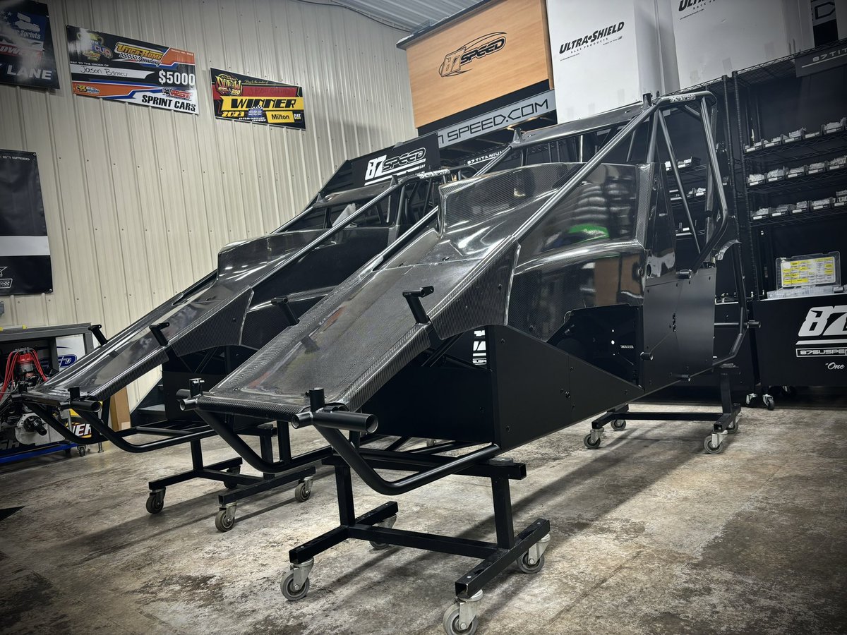 87SPEED_LLC's tweet photo. ❕❕👀 WE ARE SEEING DOUBLE 👀❕❕
These two beautiful carbon fiber hot rods just left the shop today. Congratulations and good luck to Nick Fratto and the entire race team for the 2024 race season! We look forward to working with you…
#87speed #onestopspeedshop #x1racecars https://t.co/QVeIWoLIt0