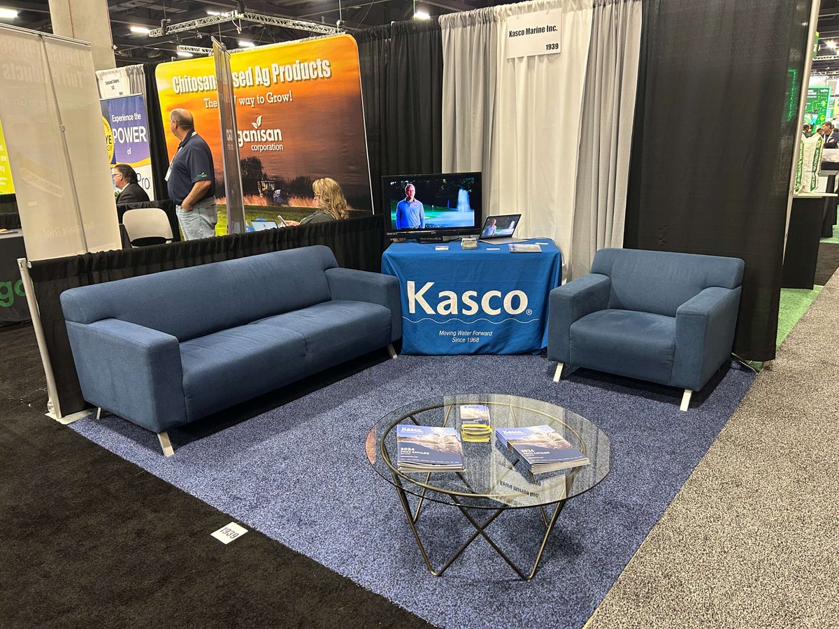 Our team is exhibiting at GCSAA's Conference and Trade Show in Phoenix, Arizona! Stop by booth 1939 to say hello and learn more Kasco's innovative water quality products! ⛳💦