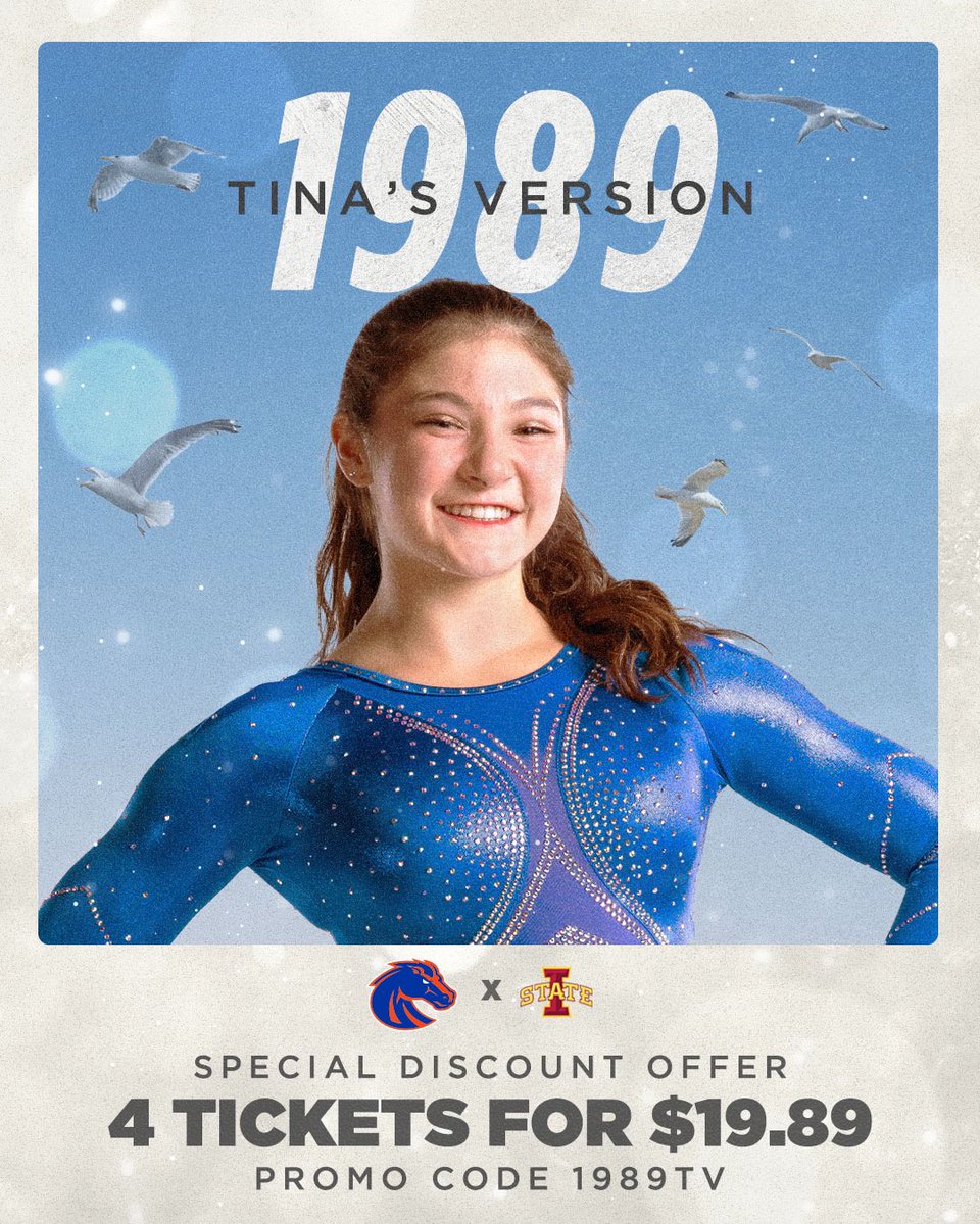 𝙏𝙝𝙚𝙨𝙚 𝙩𝙞𝙘𝙠𝙚𝙩 𝙥𝙧𝙞𝙘𝙚𝙨 𝙣𝙚𝙫𝙚𝙧 𝙜𝙤 𝙤𝙪𝙩 𝙤𝙛 𝙨𝙩𝙮𝙡𝙚! ✨
 
Head Coach Tina Bird has a special offer for you! We can’t wait to see you this Friday! 🤩

🎟️🎟️: boi.st/ErasNightGym

#BleedBlue | #WhatsNext