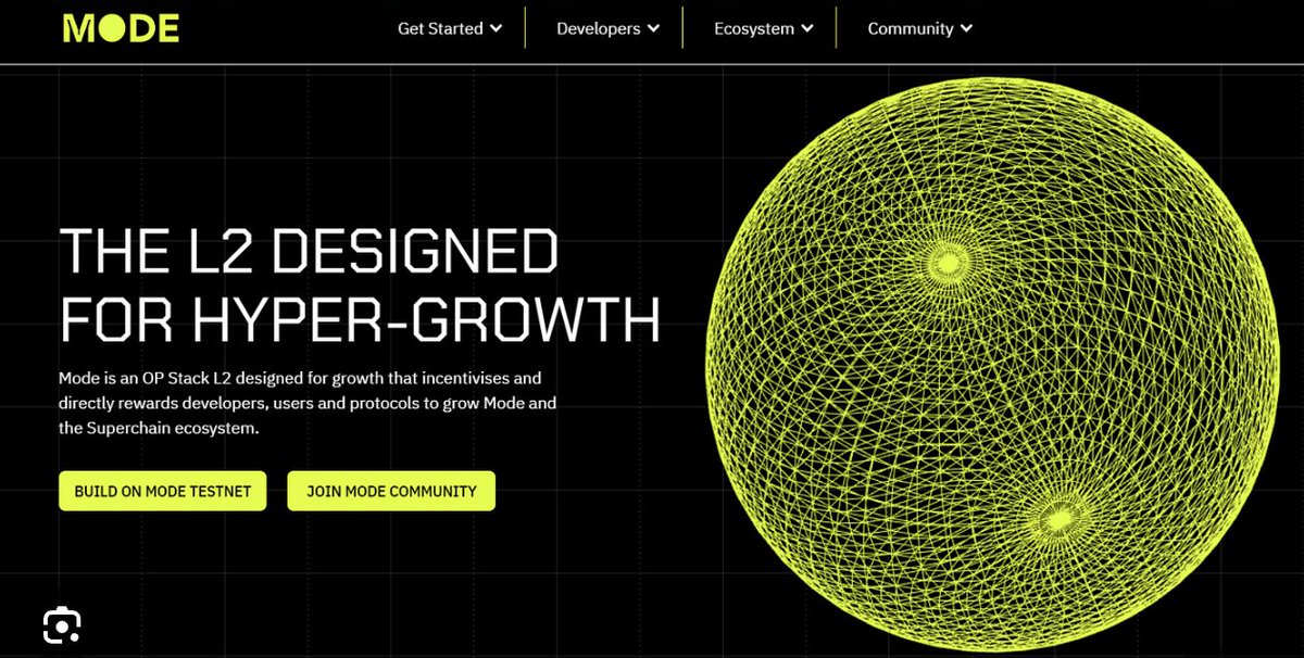 tommasofreud's tweet image. @modenetwork Part 2: mainnet just went LIVE

- They implemented a point system, like $MANTA and $BLAZE

- You can earn points on their platform to receive a bigger slice of $MODE cake

- Both free tasks and depositing ETH will get you points
