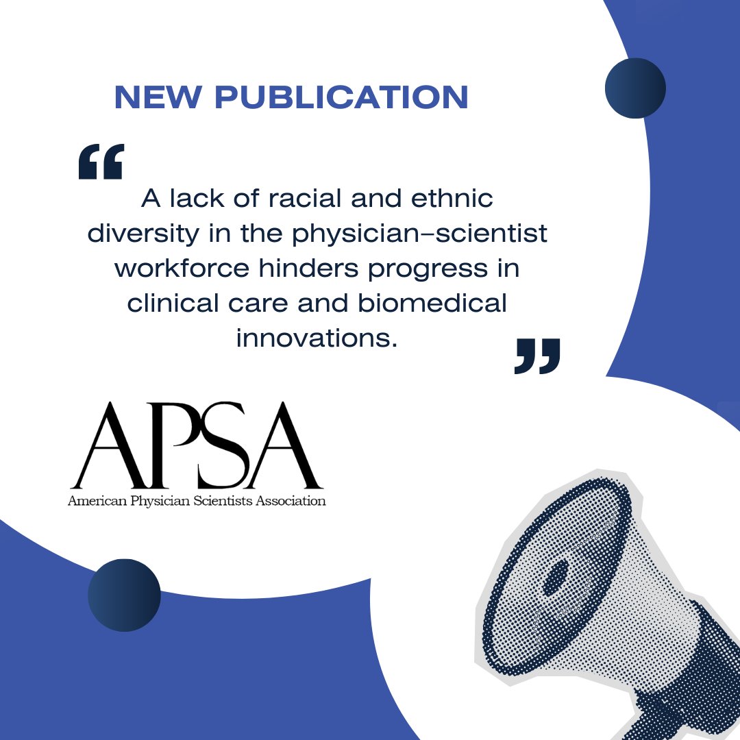 🚨 New publication alert! The US Supreme Court decision on affirmative action will disrupt efforts to diversify the #PhysicianScientist workforce. ASPA's @NatureMedicine commentary: rdcu.be/dxiJI. #DiversePhysicianScientists #DiverseDoubleDocs