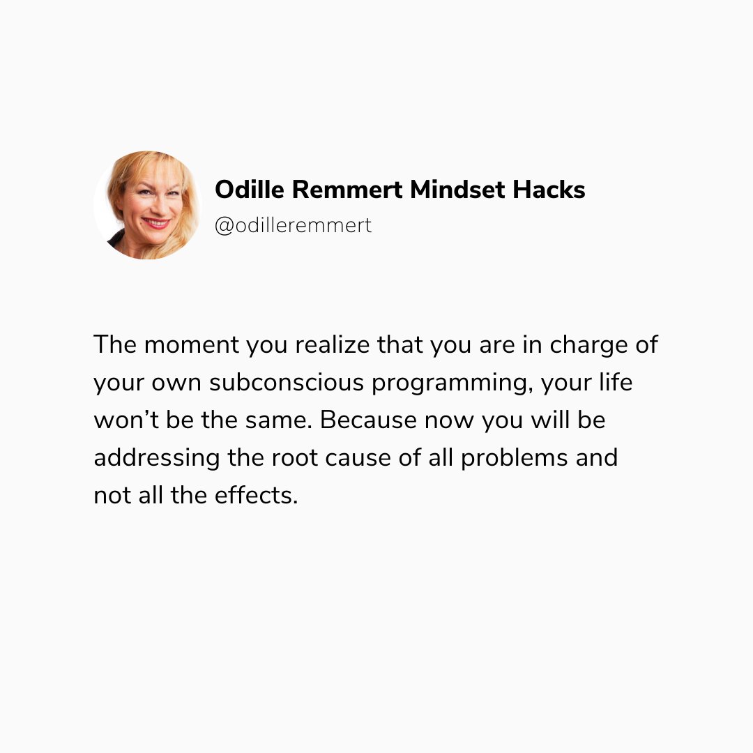 RemmertMethod's tweet image. #childhoodtraumarecovery #subconsciousprogramming