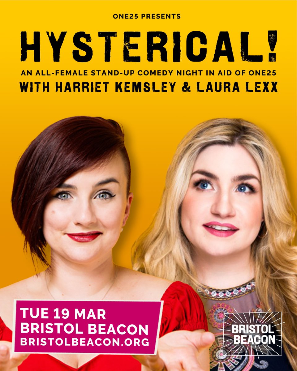 In honour of International Women's Day, @One25Charity invite you to an evening of comedy with a line-up featuring @HarrietKemsley, @LauraLexx and more 🎙️ Coming to Lantern Hall on Tue 19 Mar. On sale now Tickets: bit.ly/3SpC9u2