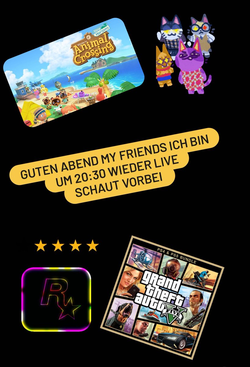 STEGA_TV's tweet photo. Guten Abend ihr lieben bin um 20:30 Uhr live auf Twitch &amp; Tiktok schaut gerne vorbei 😀
https://t.co/paFNIsjLqh https://t.co/pYWEx0Id3O