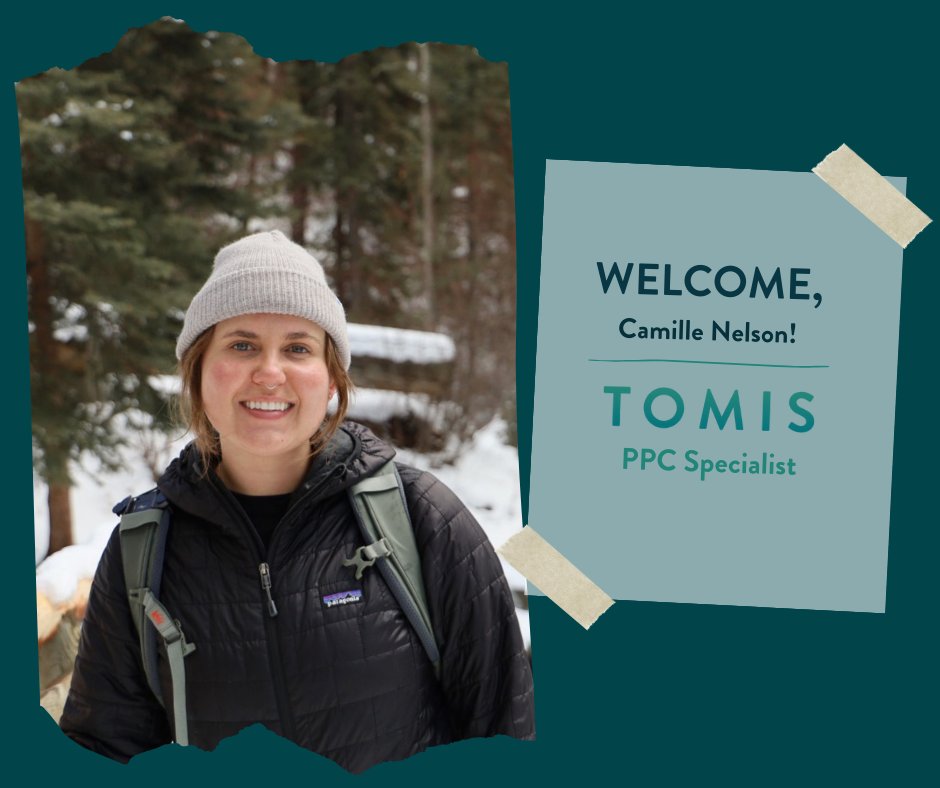 🌟 We're Thrilled to Announce the Newest Addition to Our Team! 🌟

👋 Please join us in warmly welcoming Camille Nelson to the Google Ads Team at TOMIS!