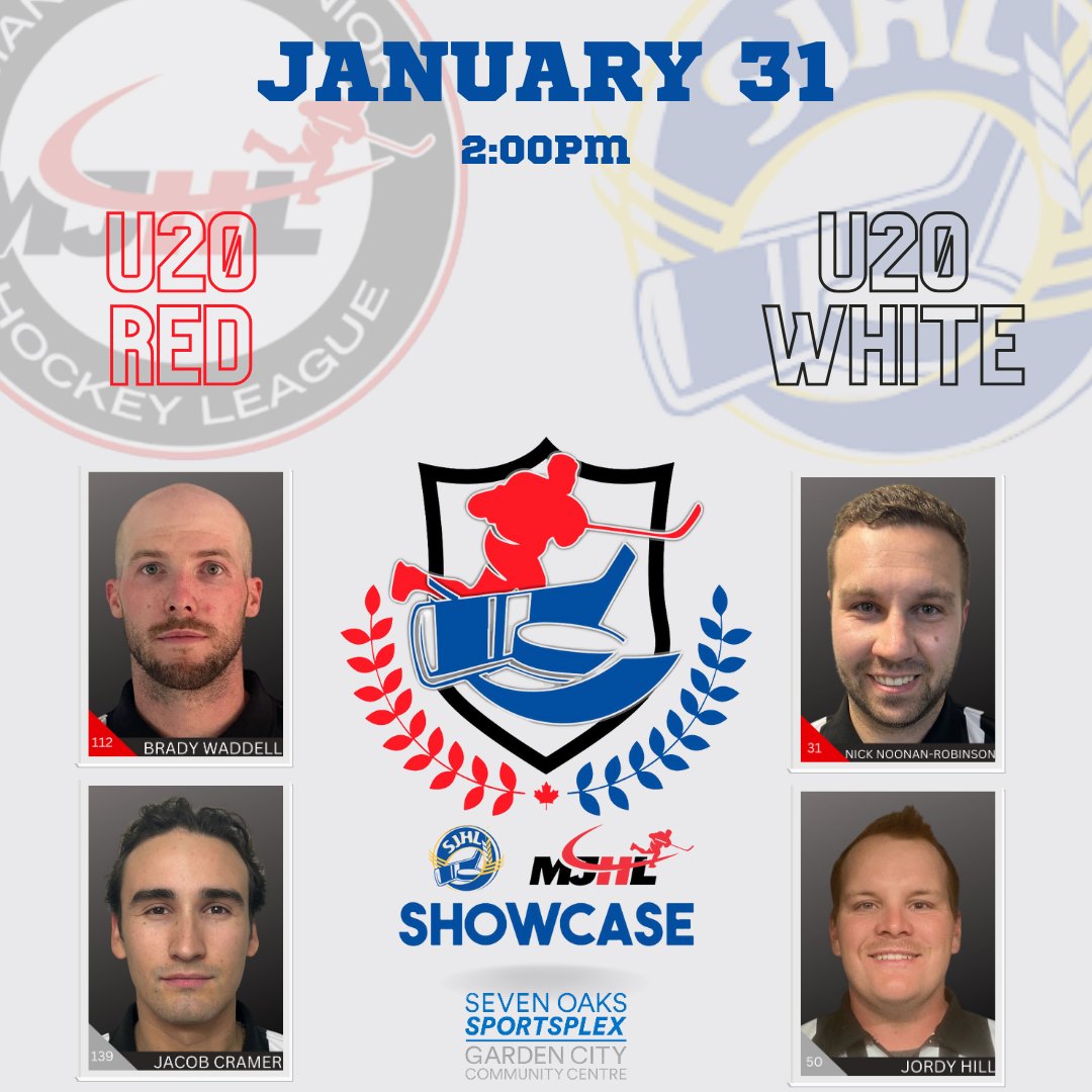 MJRefs's tweet photo. GAME #5 of the #MJSJ24

@mjhlhockey U20 RED
vs  
@theSJHL U20 WHITE

Referee: Brady Waddell #112
Referee: Nick Noonan-Robinson #31
Linesman: Jacob Cramer #139
Linesman: Jordy Hill #50
#theMJ https://t.co/bNKELV2fxg