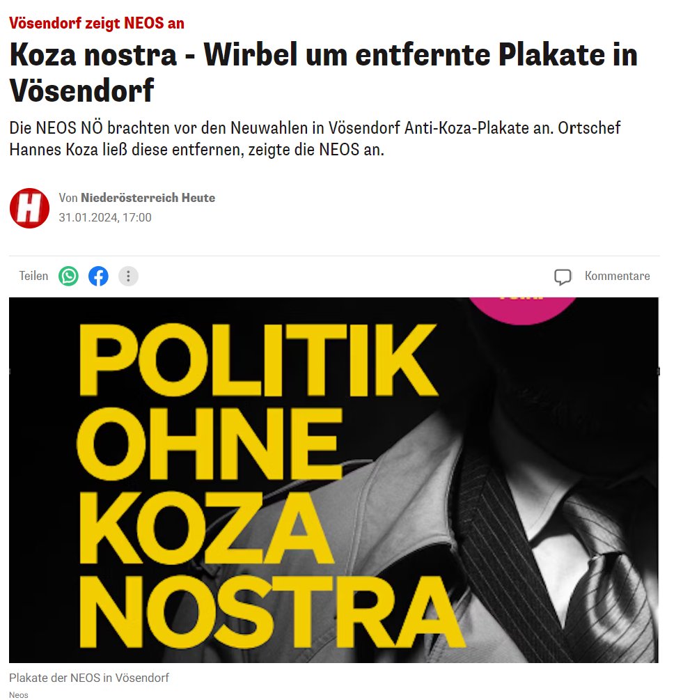 Muss über Hannes #KOZA schmunzeln, weil er ausgerechnet die Barbra Streisand um Rat gefragt hat, wie man verhindert, dass möglichst viele Menschen von den Plakaten mit dem witzigen Slogan 'Koza Nostra' erfahren. 😄