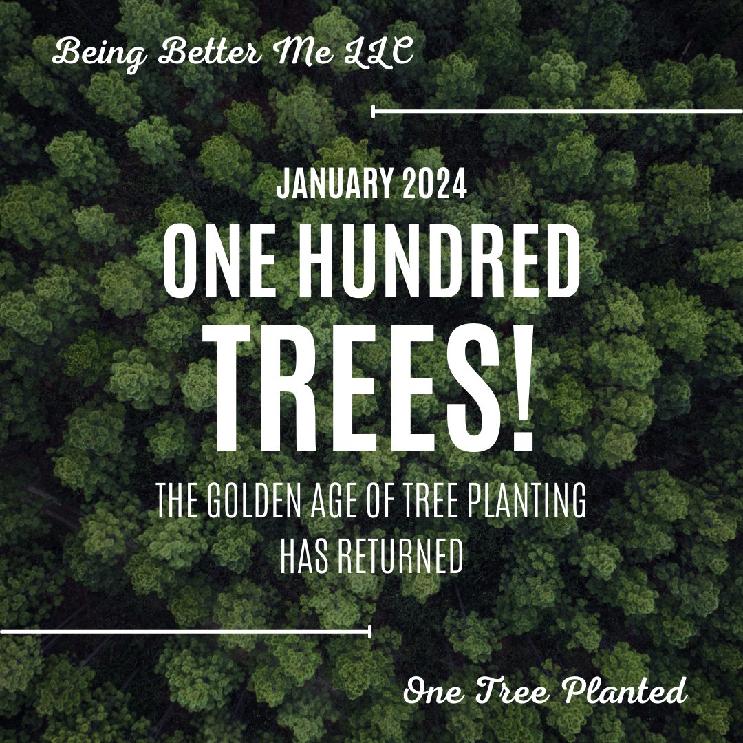 Endomitable1's tweet photo. 🌳✨ Celebrate 100 Trees Planted! Join the Green Milestone 🌿💯
 Thrilled to share - we've planted 100 trees since April '23!   🌱🌟 Your support fuels our commitment to environmental sustainability &amp; community growth. Thank you for being part of this green journey! #bigheart https://t.co/Tqm2tc0bYQ