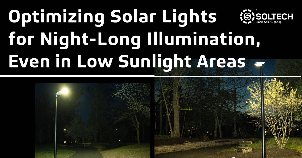 soltechsunpower's tweet image. 👉In this article, we discuss ways to optimize solar lights for consistent, 🌃night-long performance💡.

Link:soltechlighting.com/blog/optimizin…

#solaroutdoorlight #solarlightperformance #outdoorsolarlight #solarlighting