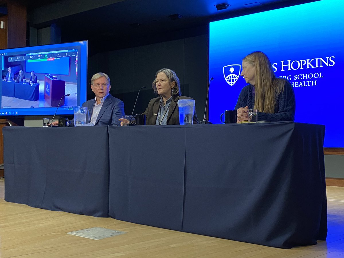 meghandavisdvm's tweet photo. “More people in public health should run for office” notes Dr. @ggronvall @JHSPH_CHS @JohnsHopkinsEHE at the Delta Omega Centennial at Alpha Chapter @JohnsHopkinsSPH https://t.co/lKs9bPztbN