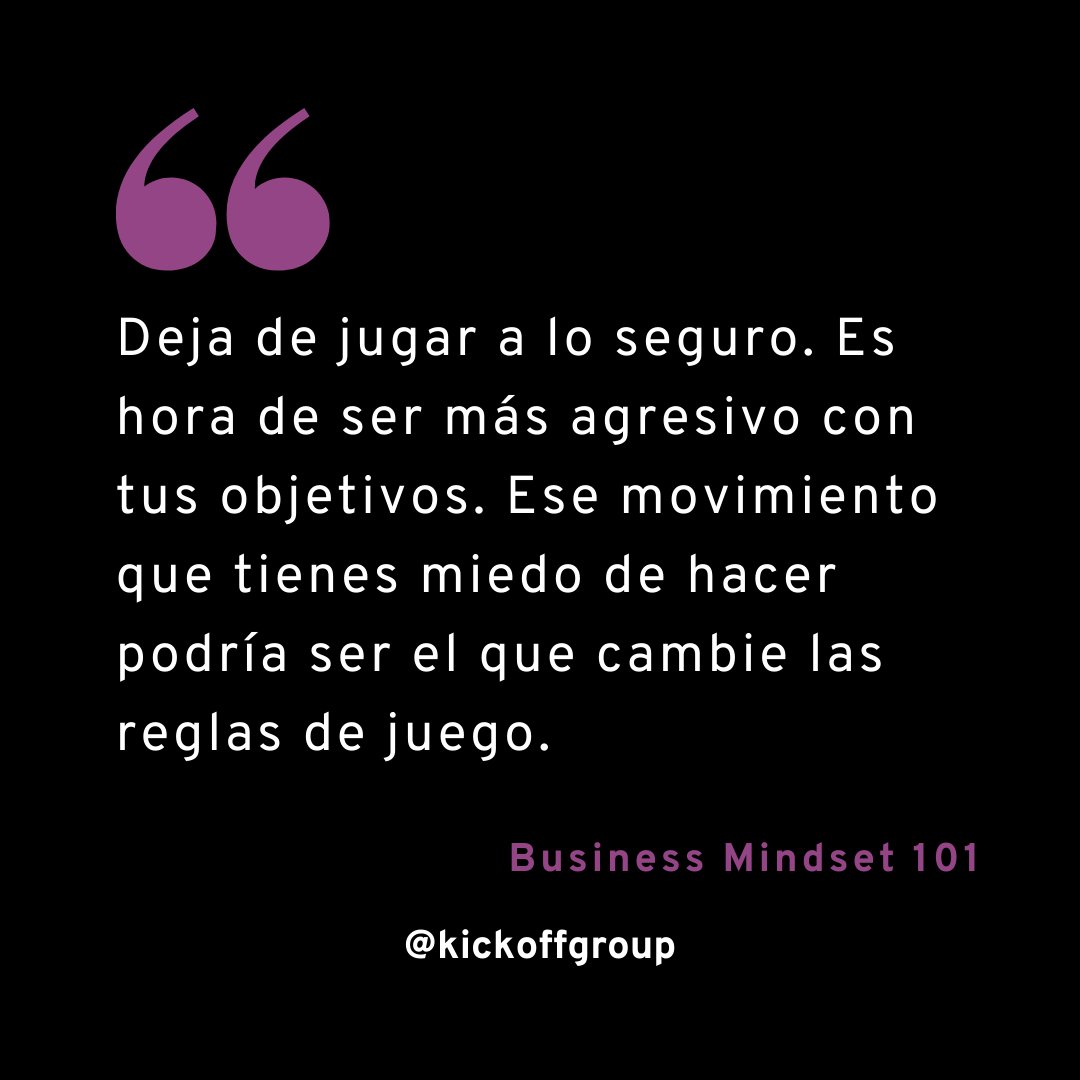 kickoffgroup's tweet photo. ¡Arriesgate! La audacia para salir de tu zona de confort serán tu primer paso al éxito, a la grandeza. Nuevas oportunidades y nuevos caminos están a la vuelta de la esquina.
#KickOffGroup #Coaching https://t.co/vVjpMChnls