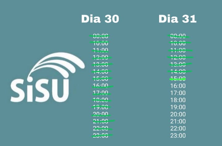 mwsfits's tweet photo. O mec disse q liberaria a nota do sisu dia 31, mas não falo de qual ano https://t.co/6PVSGNEbOf