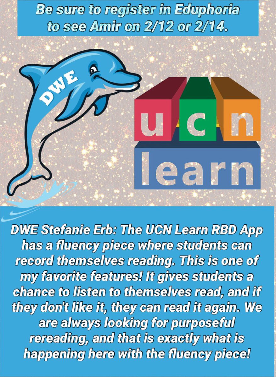 Check out the feedback from our Super App User, Stefanie Erb @HumbleISD_DWE for UCN Learn from Amir Bar and @R4Dyslexia! Here is an app that creates purposeful learning!