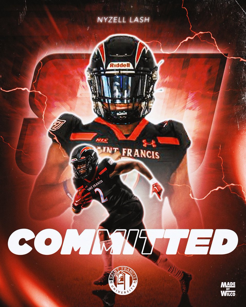 100% committed to Saint Francis Universty #redflash <a href="/Coach_Hutchison/">Joshua Hutchison</a> <a href="/CoachV_SFU/">Chris Villarrial</a> @JayMHarrisonDFO