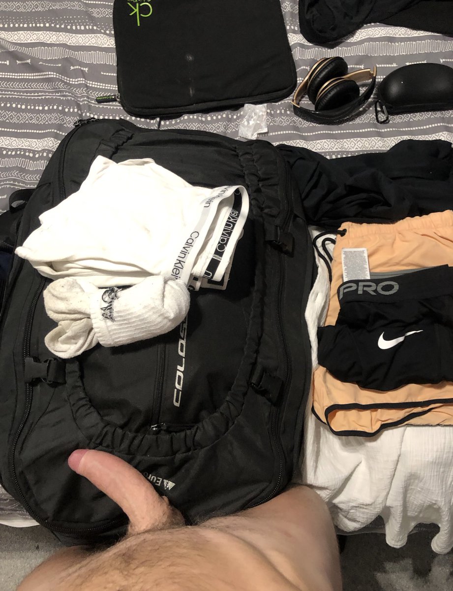 MightyMattiM's tweet photo. Packing heavy for travelling 😉

Rt for the cum version of this in your dms 💦 https://t.co/pLG92rkpwI