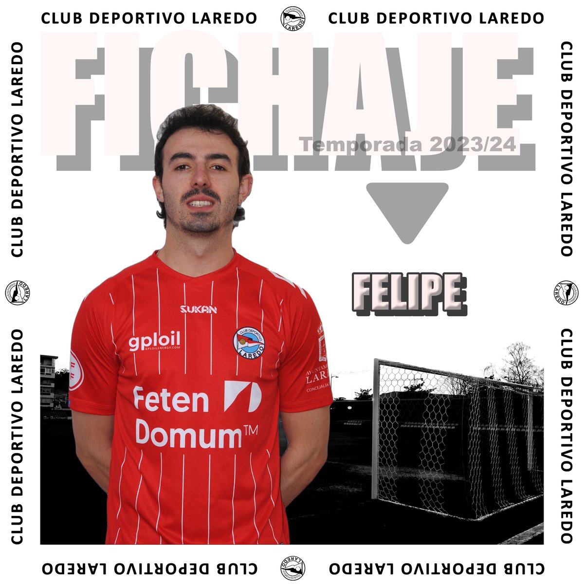 CDLaredo's tweet photo. 🚨 FICHAJE |
¡𝐕𝐮𝐞𝐥𝐯𝐞 𝐅𝐞𝐥𝐢𝐩𝐞!

Superada su lesión de rodilla, el centrocampista pejino regresa al Charles.

NOTICIA https://t.co/H0uV0yMGSl

#CDLaredo #TerceraRFEF #TerceraFederación https://t.co/BWzJoTR11f