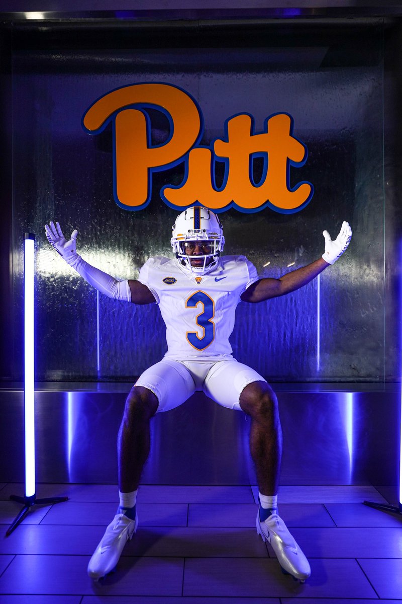 Blessed to receive a offer from the University of Pittsburgh🔵🟡 @Pitt_FB @Kb1Raw