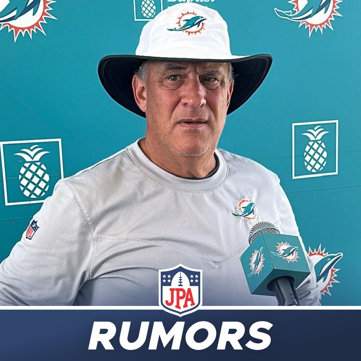 JPAFootball (@jasrifootball) on Twitter photo 𝗥𝗨𝗠𝗢𝗥𝗦: Multiple #Dolphins players reportedly prioritized the “Miami lifestyle” over football, which led to a “disconnect” between former DC Vic Fangio and the team, per <a href="/SportsRadioWIP/">SPORTSRADIO 94WIP</a> 𝗥𝗨𝗠𝗢𝗥𝗦: Multiple #Dolphins players reportedly prioritized the “Miami lifestyle” over football, which led to a “disconnect” between former DC Vic Fangio and the team, per <a href="/SportsRadioWIP/">SPORTSRADIO 94WIP</a>