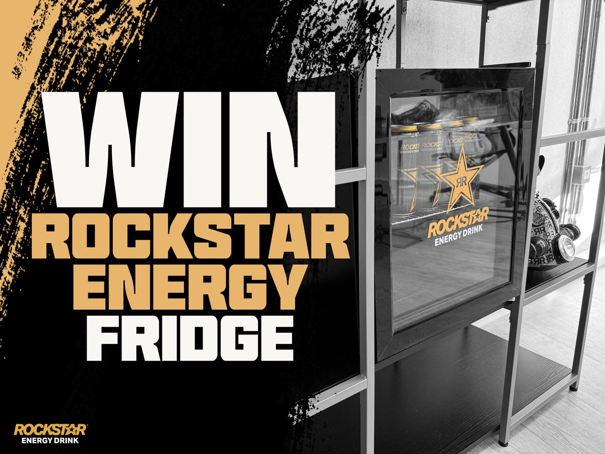 ⭐️ WIN AN OFFICIAL ROCKSTAR ENERGY DRINK FRIDGE 🚨

To enter, it's this simple ⤵️

  ✨ Like &amp; RT
  ✨ Follow <a href="/Rockstar_Energy/">Rockstar Energy</a>  
  ✨ Tag a mate &amp; comment your fav flavour

Have a chilled one on us, we'll stock you up with Rockstar too 🙌

T&amp;Cs below - good luck!