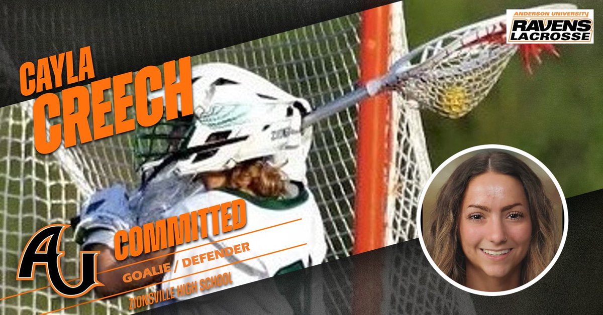 AURavensWLax's tweet photo. Congrats and welcome to Cayla! We’re thrilled to have you join us. Your talents as a goalie and defender are sure to strengthen our team. Your involvement in the community demonstrates your commitment to making a positive impact at AU and beyond. You will be a valuable addition! https://t.co/VXIrJ4OGia