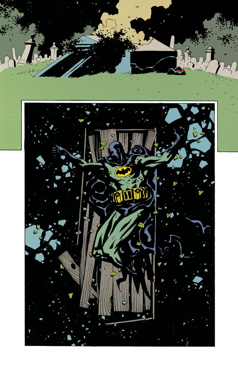 one of the most important books in my lifetime. @artofmmignola opened my eyes to so much in this issue. Chiarello's colors were icing on the cake. 