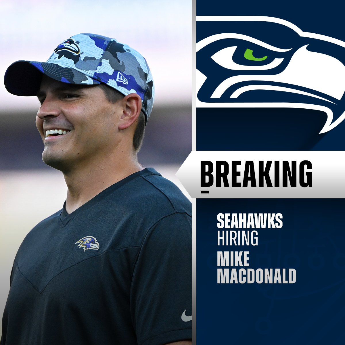NFL (@nfl) on Twitter photo Seahawks plan to hire Ravens DC Mike Macdonald as their new head coach. (via <a href="/RapSheet/">Ian Rapoport</a>) Seahawks plan to hire Ravens DC Mike Macdonald as their new head coach. (via <a href="/RapSheet/">Ian Rapoport</a>)