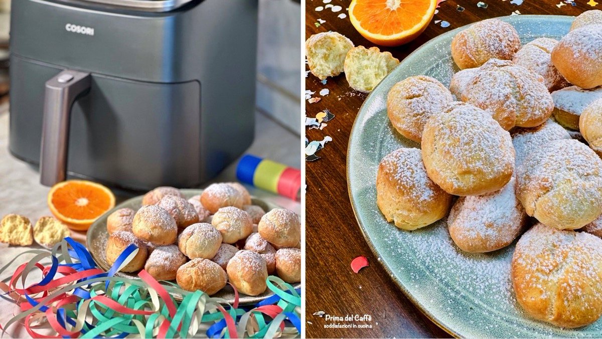 primadelcaffe's tweet photo. https://t.co/KZFcOpcFxr 
#castagnole all’arancia, profumate e leggere #senzalatte e #senzaburro cotte in #friggitriceadaria una #ricetta leggera e salutare senza rinunciare al gusto
#primadelcaffe #airfrayer #Cosori #castagnoleallarancia #dolcesenzalatticini #carnevale https://t.co/kyDcCIiAmi