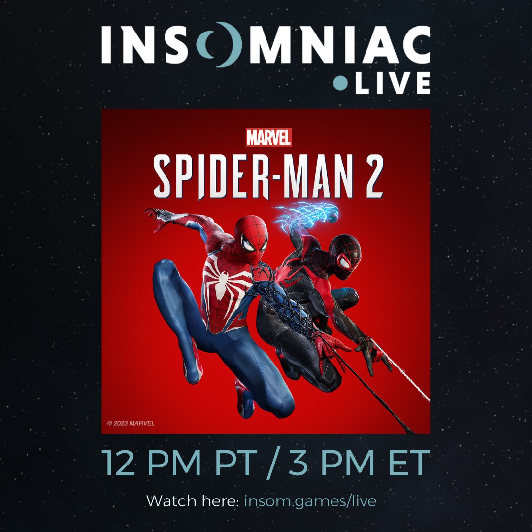 Insomniac Games tweet media
