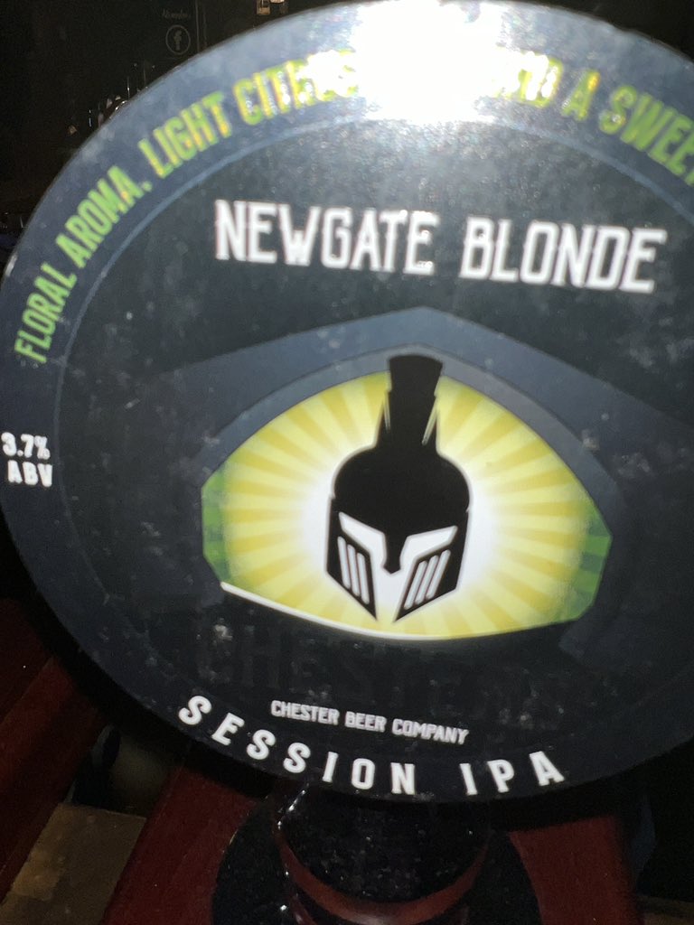 Ed Byrne (@mredbyrne) on Twitter photo Tonight’s preshow pint is a Chester’s “Newgate Blonde” for myself and TM Stu and a glass of Prosecco for support act <a href="/allysonjsmith/">Allyson June Smith</a> in Alexander’s, Chester. Tonight’s preshow pint is a Chester’s “Newgate Blonde” for myself and TM Stu and a glass of Prosecco for support act <a href="/allysonjsmith/">Allyson June Smith</a> in Alexander’s, Chester.