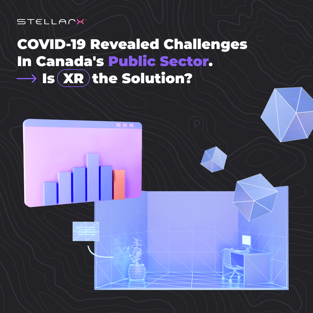 🦠The pandemic reshaped expectations &amp; intensified challenges in Canada's Public Sector. But what if the solution lies in #XR? 

Check out some insights on what XR can do for Government Agencies👇 :

stellarx.ai/xr-for-the-pub…

#VR #spatialcomputing #mixedreality #government