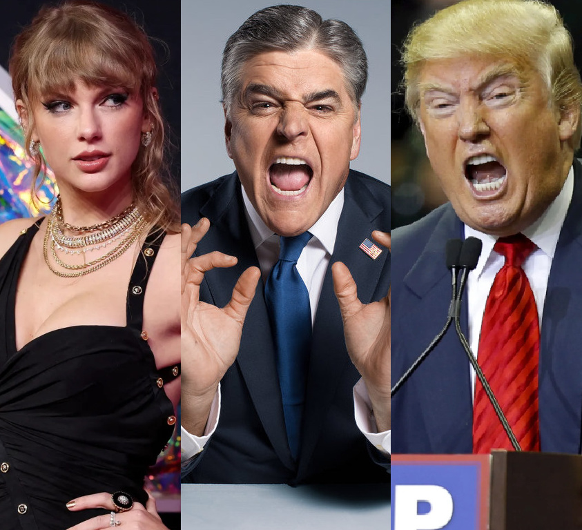 BREAKING: Fox News propagandist Sean Hannity issues a sinister warning to music superstar Taylor Swift telling her to 'think twice' before endorsing President Biden for reelection. Republicans are having a complete meltdown over Swift and Hannity isn't helping their case...…