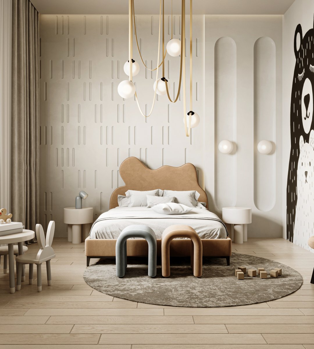 M_C_Architect's tweet photo. من اعمالنا غرفة لطفل

#تصميم_داخلى #تصميم_ديكور https://t.co/b4O5BVaAFQ