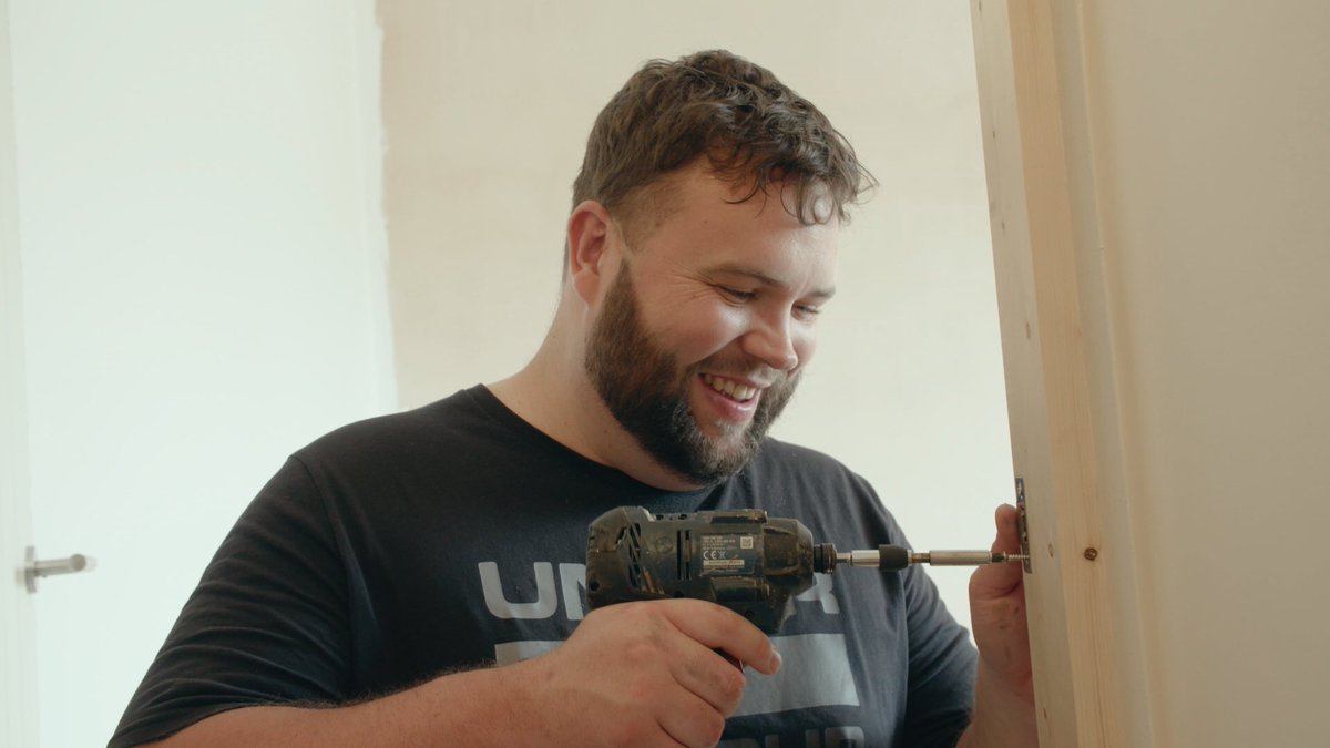 Bless 🫶 Aled, DIY mishaps have led to disasters and disagreements. 😔 

Danielle wants a dark and sultry space for HER kitchen 😉 … Aled wants WHITE!

#YourDreamKitchenforLess on <a href="/channel5_tv/">Channel 5</a> NOW!

<a href="/piproductionstv/">Pi Productions</a> 

#kitchen #kitchendesign #kitchendecor