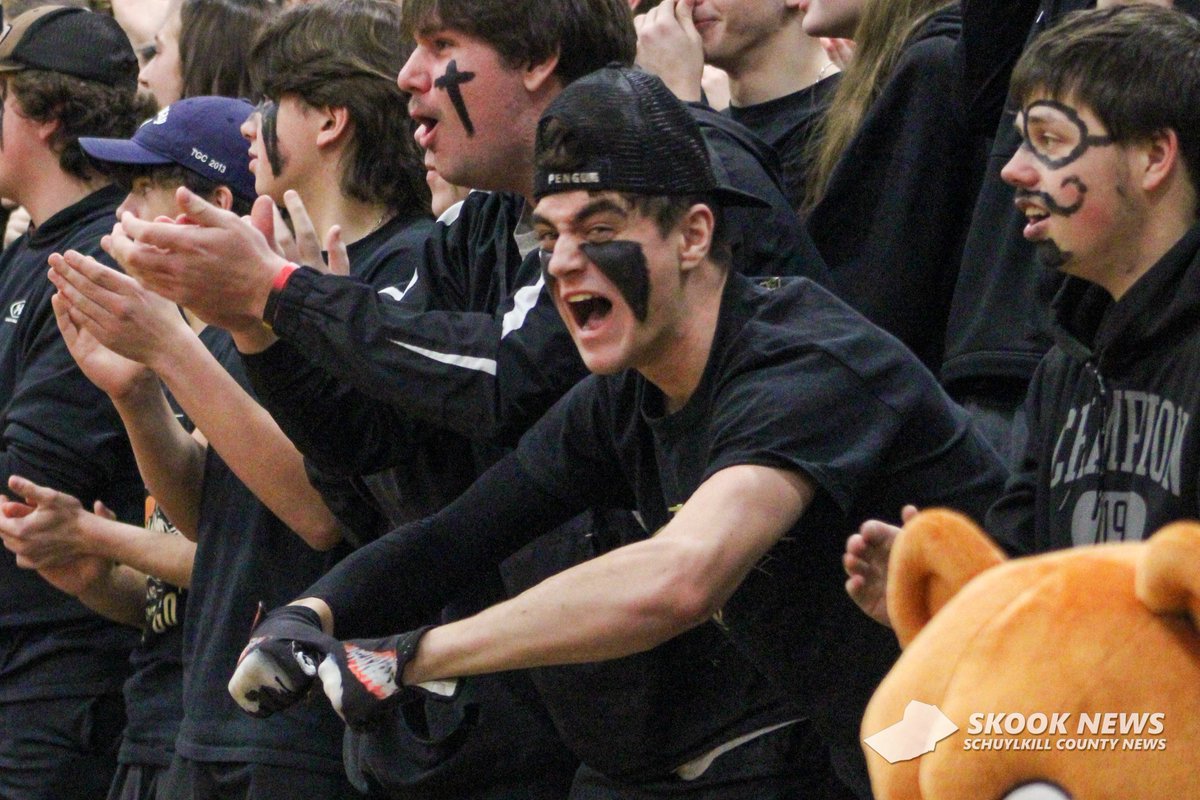 JaySkook's tweet image. What an atmosphere Tuesday night at the Mahanoy Area/Nativity BVM Boys Basketball game