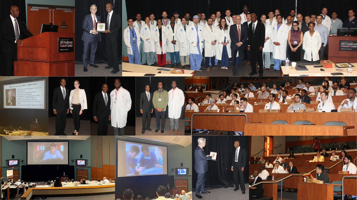 <a href="/MDAndersonNews/">MD Anderson Cancer Center</a> was honored to welcome @CedarSinai's <a href="/KeithBlackMD/">Keith L. Black, MD</a> for the 28th Annual Milam E. Leavens Distinguished Lectureship. He focused on the need to develop #innovative treatments for #Glioblastoma, weaving together themes of #science, #StarTrek and #strategic leadership.